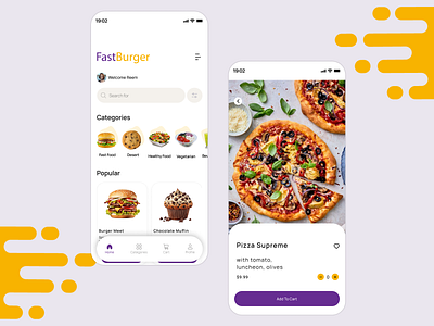 FastBurger design mobile app design ui ui design uiux ux design uxui design