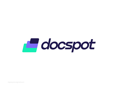 Docspot Logo Design brand identity branding card design directory doc logo document folder graphic design icon logo logotype modern logo monogram paper storage typography