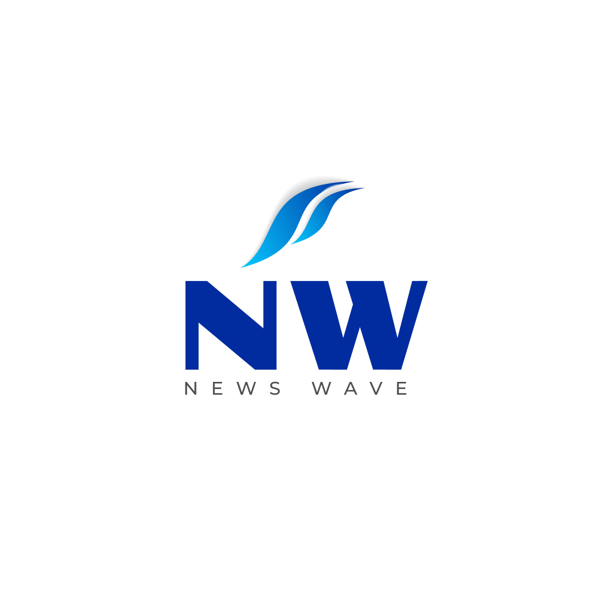 Logo Design - News Wave artwork branding colorcombinations design dribbble dribbbledesign figma figmadesign graphic design graphicdesign graphicdesigner illustration logo logodesign news newswave ui uiuxdesign ux vector