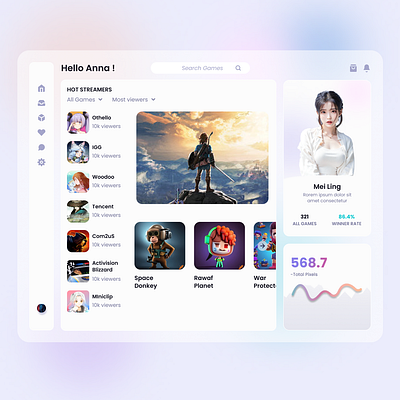 Dark & Light Mode Game Web App darkmode design gameui lightmode ui uidesign uiux userinterface ux