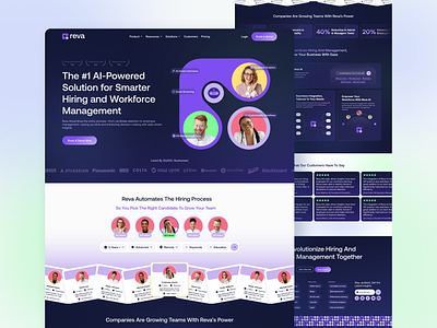 AI SaaS Website Design UI/UX ai ai design ai website homepage design marketing minimal design modern design modern ui modern website saas saas ui saas website startup website ui design web design web page web ui web uiux website website design