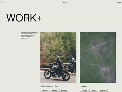 Monowheel agency 01 agency ui ux