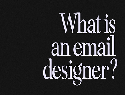 What is an email designer? crm email email design email marketing emailing marketing newsletters newsletters design