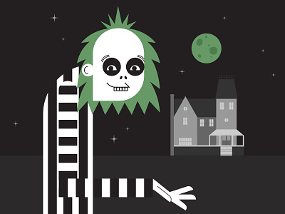 Beetlejuice beetlejuice illustraion illustration illustration art illustration digital illustrations michaelkeaton seattle