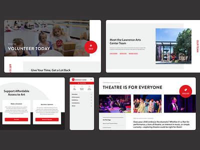 Lawrence Arts Center - Web Design art center art classes arts arts center community dance donate lawrence lawrence kansas membership non profit nonprofit performing arts theater theatre user experience visual arts volunteer web design website design