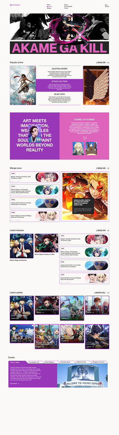 Anime Web-site anime art anime cartoon cinema crypto gaming tv tvanimation