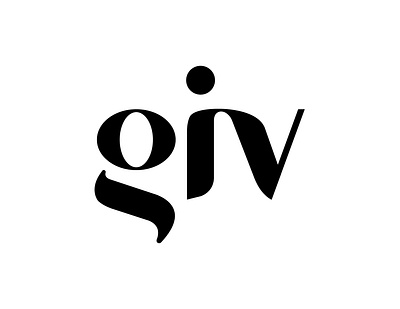 Giv clean g giv letter g letterforms logo short logo simple typelogo