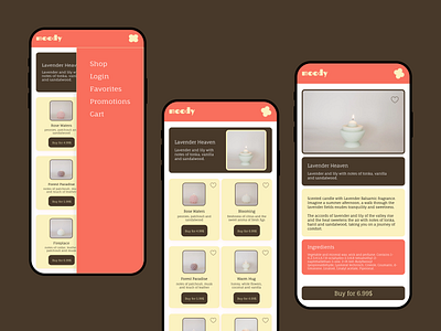 Moody - Experimental UI Design Project app design e commerce mobile store ui ux