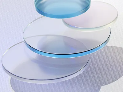 Glassmorphism Experiments 3d