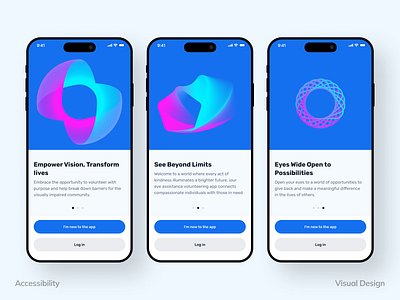 iGuide - Onboarding Screens branding design mobile app ui uidesign ux ux design