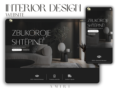 Modern Dark Mode Website amiri architecture website business website dark mode dark mode website dark website interior interior design interior design website minimal design minimal website design modern website modern website design ui web web design web development webdesign website website design