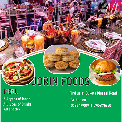 Jorin foods graphic design h