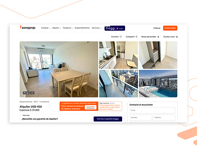 Reviews de inquilinos en Zonaprop service design club website