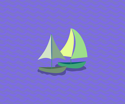 Sailing Away design design concept digital art digital illustration figma graphic design illustration sailboat sailing