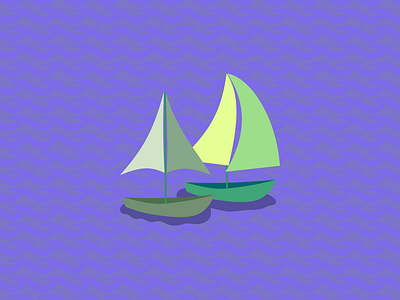 Sailing Away design design concept digital art digital illustration figma graphic design illustration sailboat sailing