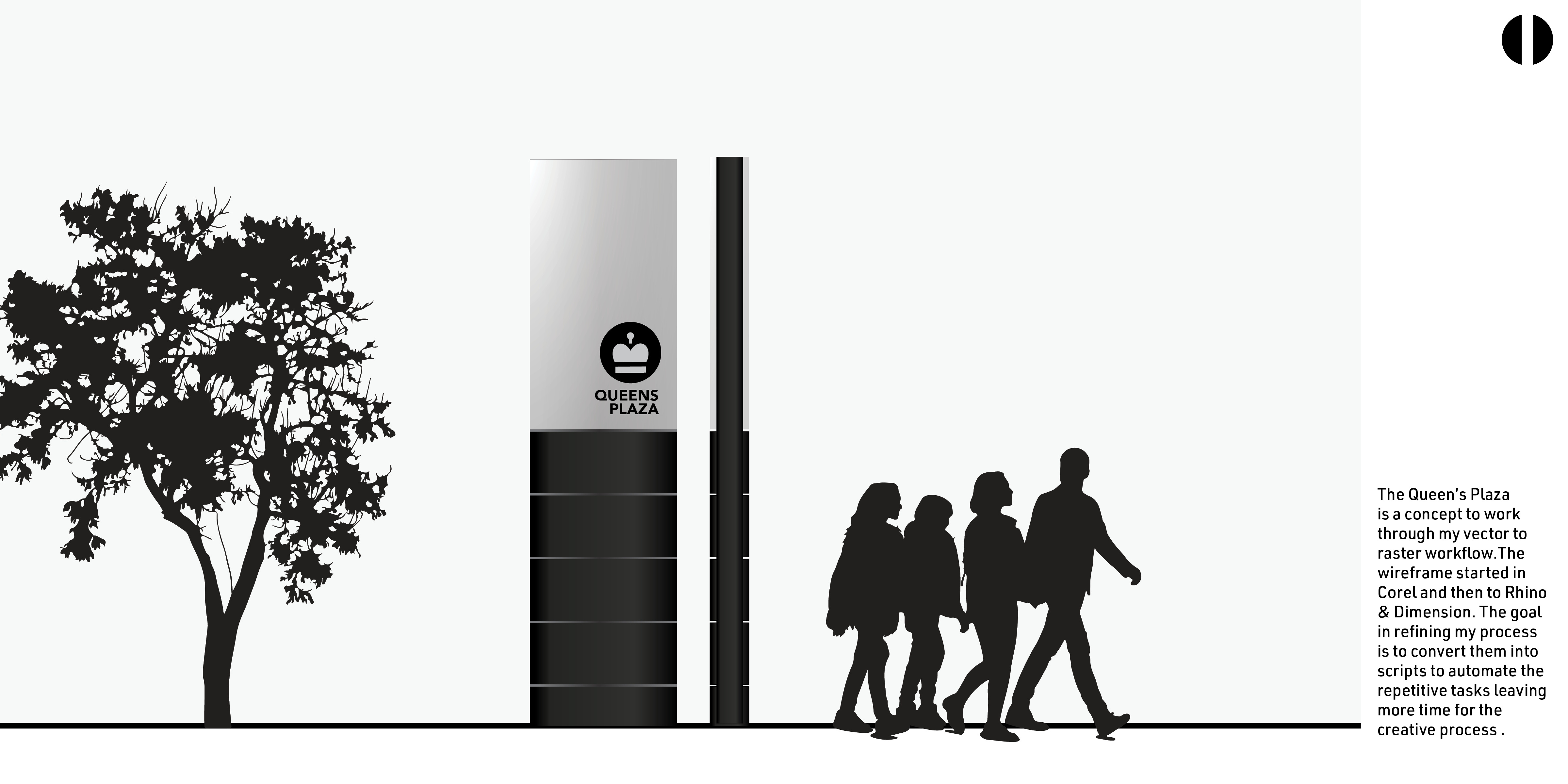 Example of Signage Design 3 Concepts