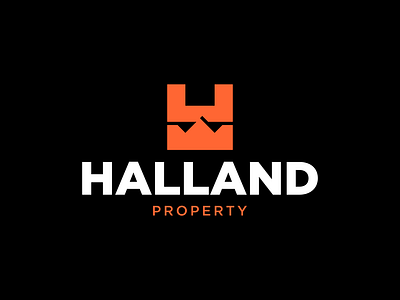 Halland Property branding building character design development graphic design h hdesign hlogo icon logo property realestate symbol vector visualbranding