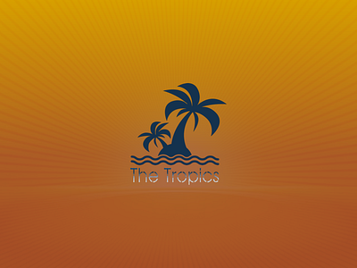 The-Tropics-Logo app branding design graphic design illustration logo logos typography ui vector