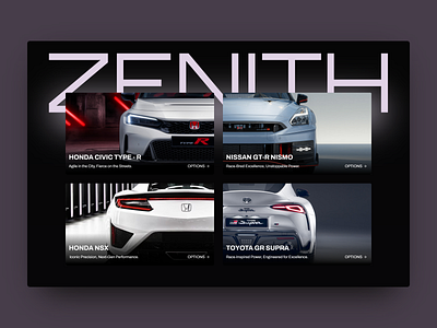 Hero section for a car dealership branding car challenge daily dailyui design japanese ui website zen