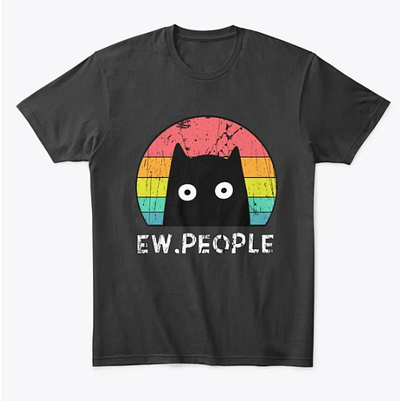 “EW PEOPLE” cat t-shirt design! cat catapparel catdesign catfashion catlovers catloversclub catstyle catteeth cattshirt fashionstatement felinefashion giftideas kittywear meowchic purrfectdesign uniquetshirt