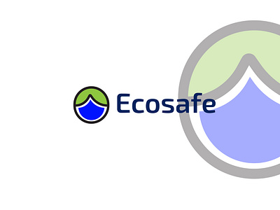 Ecosafe modern logo design| environment| green earth business logo clean earth creative design ecosafe ecosystem graphic design green earth logo logo creator logo design logo designer logo idea logo maker logofolio minimal modern safety unique unique logo