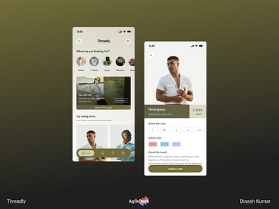 Fashion App agiledock agiledock designs agiledock services app design apperal delivery services design for fashion app digital solution provider fashion app fashion app design outfit delivery app ui ux ui ux design