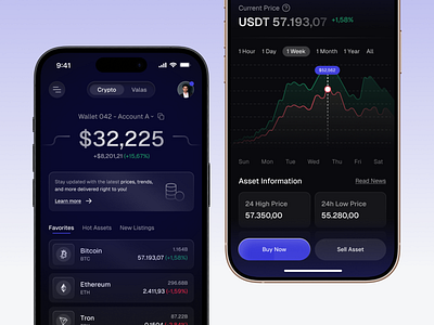 Metasi - Crypto Wallet Mobile app android app app design bitcoin blockchain crypto currency cypto dark ethereum exchange finance ios minimalist mobile trading ui design uiux wallet