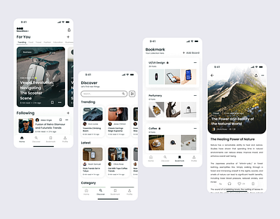 News App - NewsWave uidesign