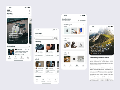 News App - NewsWave uidesign