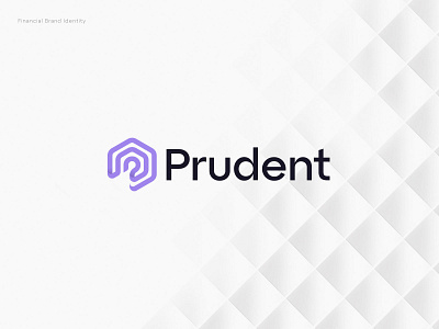 Purdent - Logo, Logo Design brand identity branding corporate logo custom design finance financial graphic design icon identity letter logo logo logo design logos modern logo modern tech logo p logo symbol typography vector