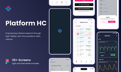 Platform HC App Design branding graphic design ui