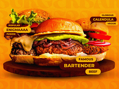 Burger Bar - Menu abdur rafay brand design brand design kit burger bar burger bar branding burger branding burger design burger flavours graphic design menu menu design new burger new burgers new flavour the burger bar