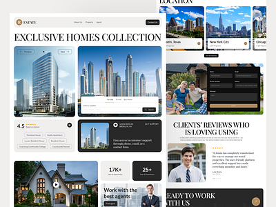 Real Estate Website architecture home homelistings luxury properties mortgage openhouses propertysearch realestate realestateagency realestatelandingpage realestatetrend realestateui realestatewebsite realestatewebsitedesign realtor realty rentalproperties uiuxtrend webdesign website