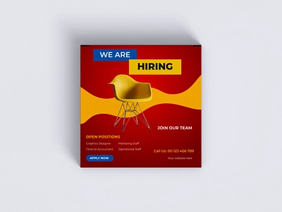 WE ARE HIRING! Facebook and Instagram Editable post templates ad design instagram instagram banner instagram post instagram stories social media design