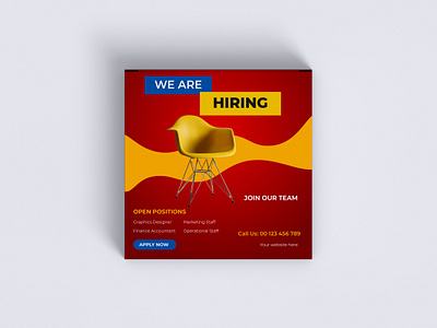 WE ARE HIRING! Facebook and Instagram Editable post templates ad design instagram instagram banner instagram post instagram stories social media design