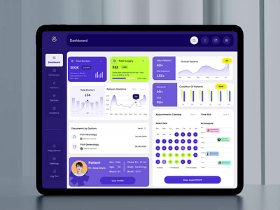 MediSync Healthcare Dashboard UI admin dashboard admin ui appointment appointment app dashboard design doctor web ui healthcare technology medical tools medical ui medicine patient product design product ui