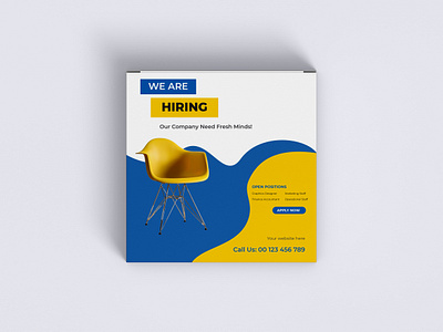 WE ARE HIRING! Facebook and Instagram Editable post templates. ad design instagram instagram banner instagram post instagram stories social media design