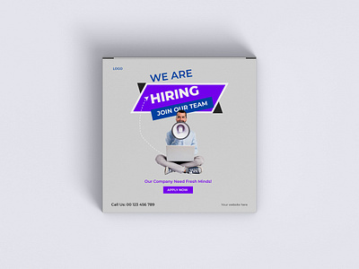 WE ARE HIRING! Facebook and Instagram Editable post templates ad design instagram instagram banner instagram post instagram stories social media design