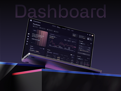 Crypto Exchange Dashboard | Dark Theme analysis crypto dark dark dashboard dark theme dashboard dashboard ui desktop finance graphs laptop logo mockup sales ui ux web app