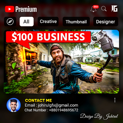 thumbnail design graphic design