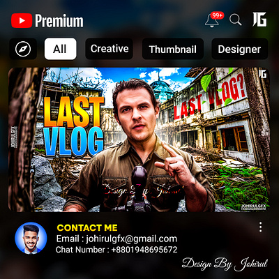 thumbnail design graphic design