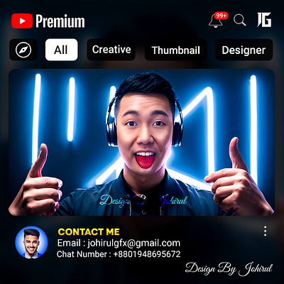 thumbnail design graphic design