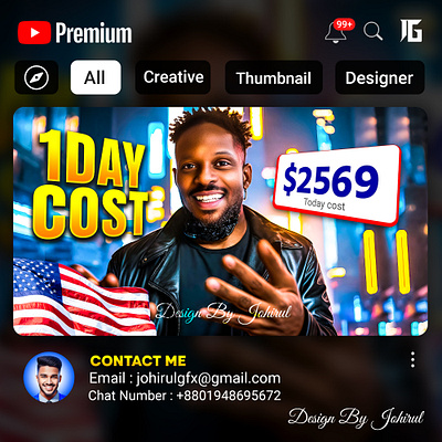 thumbnail design graphic design ui