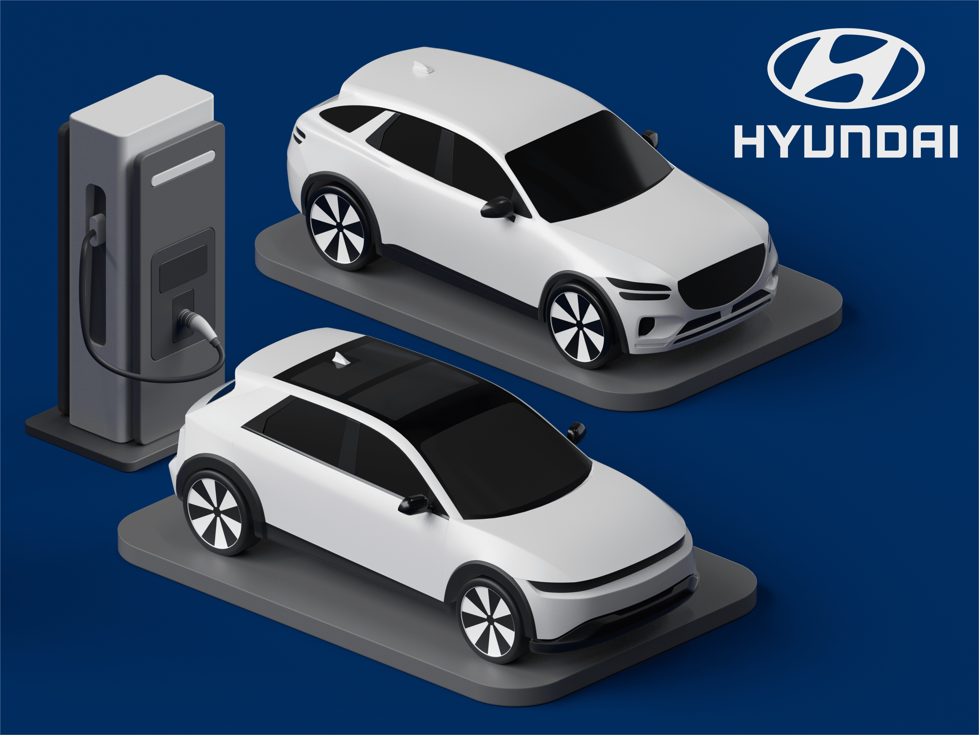 3D Illustration And Animation For Hyundai 3d 3d animation 3d art 3d car 3d design 3d illustration 3d renders 3danimation 3dart 3dartist 3ddesign 3dillustration car 3d hyundai