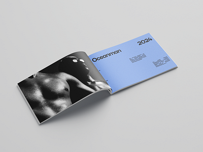 Book design. Oceanman Kazakhstan 2024 book design branding graphic design typography visual identity