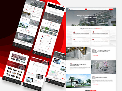 MettaDC - DATA CENTER SERVICES app branding data datacenter design logo smart ui uidesigner uiux ux vector web wubsite