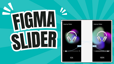 Figma Slider/Sliding Animation app figma slider figma sliding headphones volume volume slider volume sliding