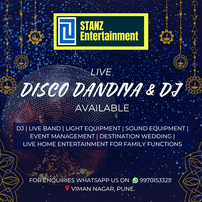 STANZ Entertainment Post 4 branding design drums graphic design guitar illustration keyboard music post social media post typography