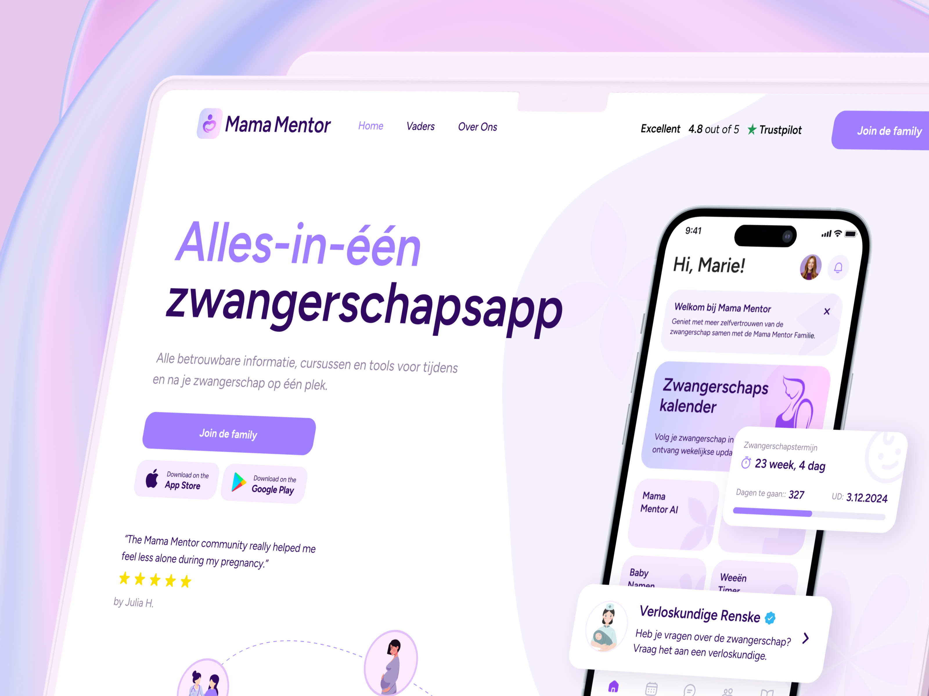 Example of Landing Page Design 