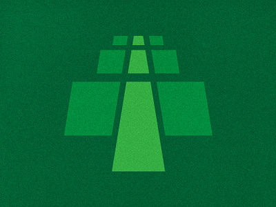 Logistics mark branding design environment fleet icon illustration logistics logo management mark road transport tree